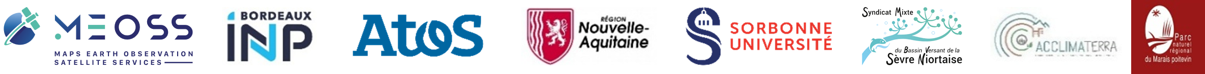 partenaires beneficiaires du projet nbracer en nouvelle aquitaine